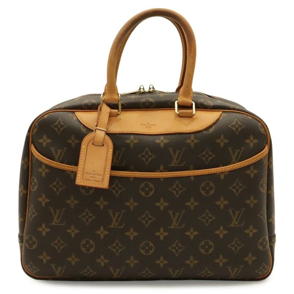 Louis Vuitton Monogram Bowling Vanity Handbag